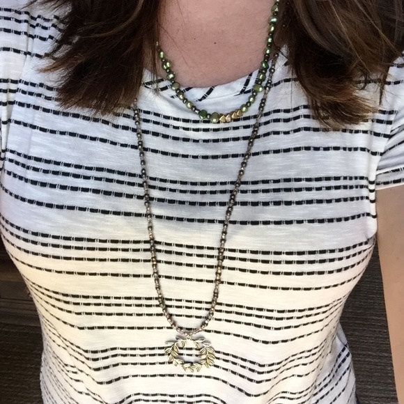 Pendant Necklace beaded handmade christmas gift - Picture 3 of 8